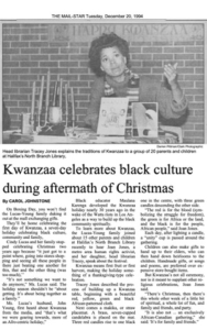 Kwanzaa celebrates black culture during aftermath of Christmas